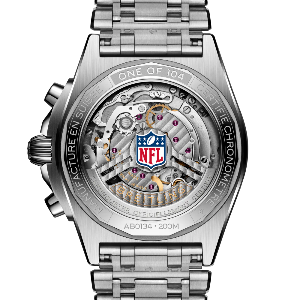 Chronomat B01 42 NFL New York Giants Edition