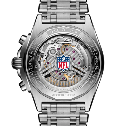 Chronomat B01 42 NFL New York Giants Edition