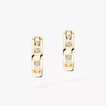 Move hoop earrings