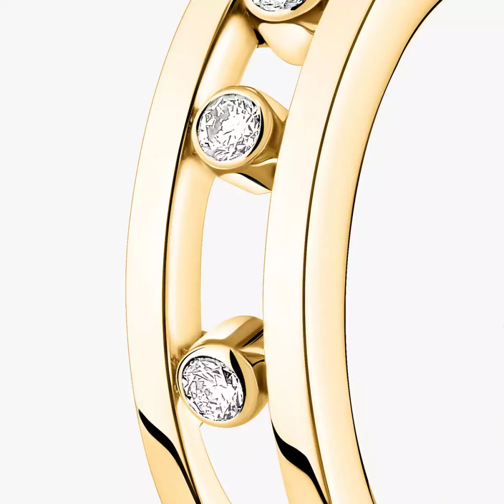 Move hoop earrings