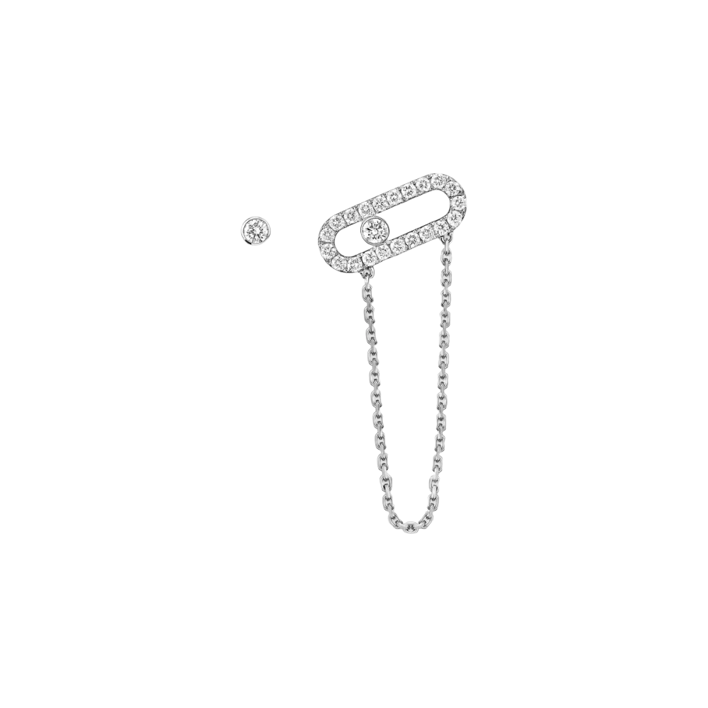 Move Uno chain and stud earrings