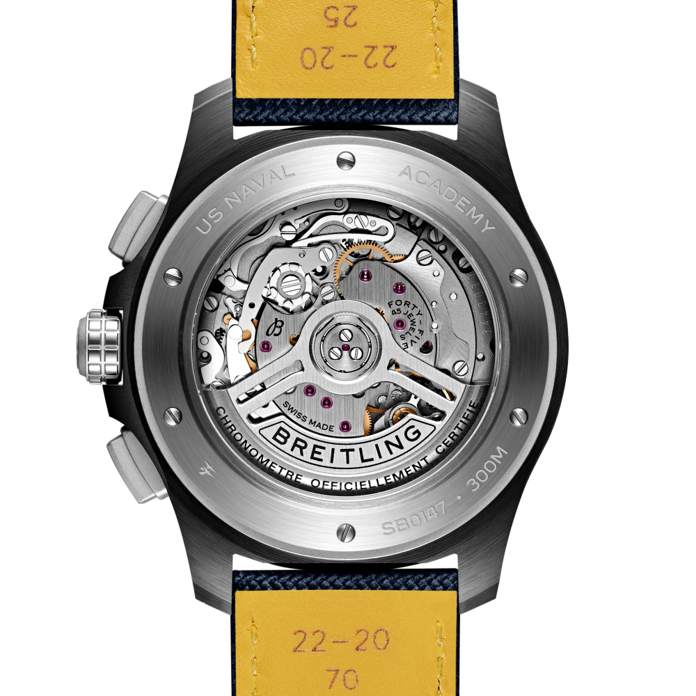 Avenger B01 Chronograph 44 Night Mission US Naval Academy