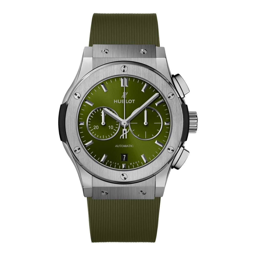 Classic Fusion Chronograph Titanium Green