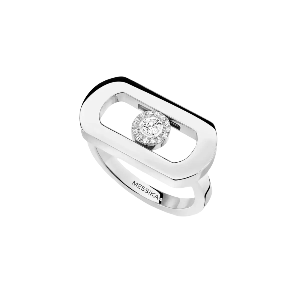 So Move White Gold Diamond Ring