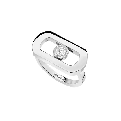 So Move White Gold Diamond Ring