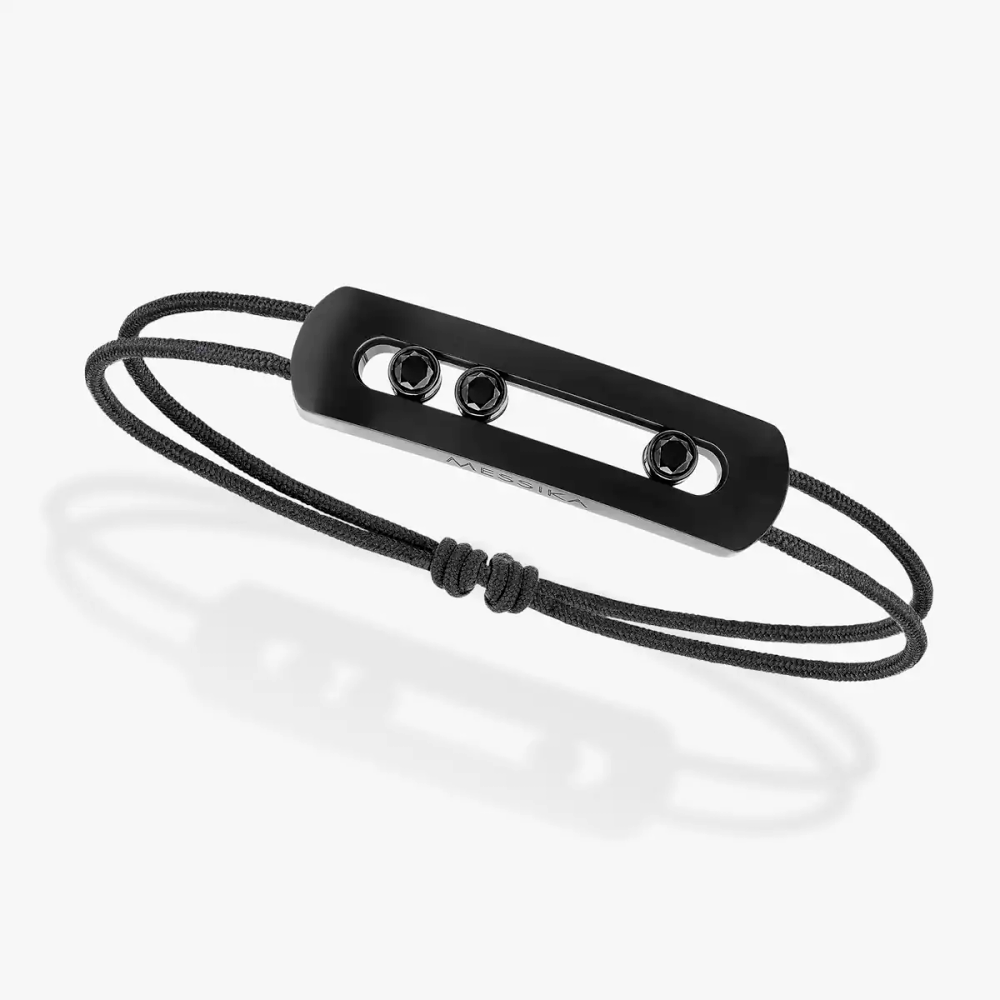 Move Titanium cord bracelet large