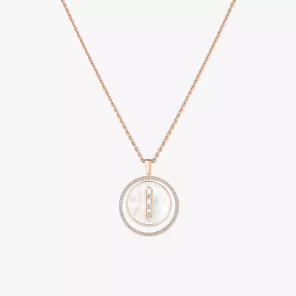 Lucky Move white mother-of-pearl necklace medium