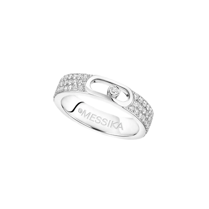 Move Joaillerie pavé wedding ring