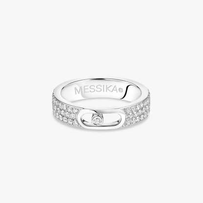 Move Joaillerie pavé wedding ring
