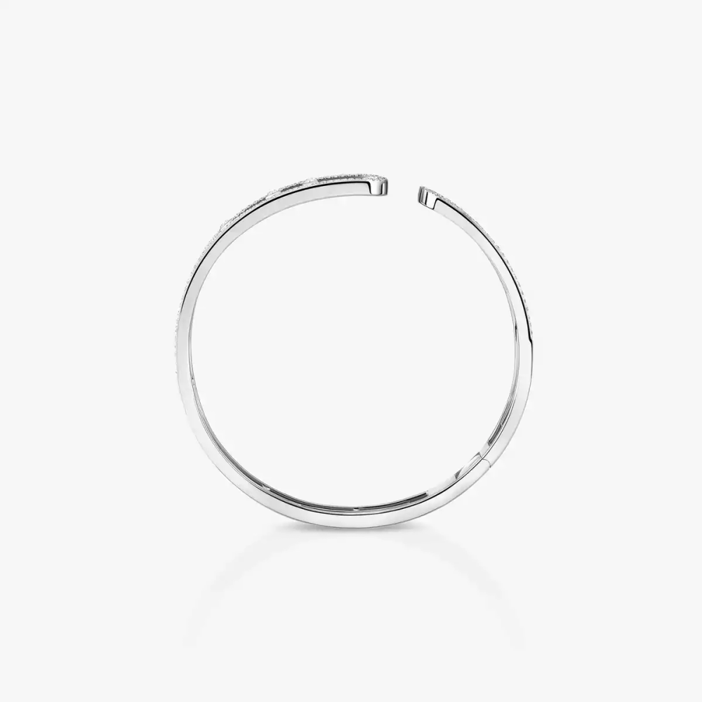 Bangle Move 10th Bracelet Diamant Or Blanc