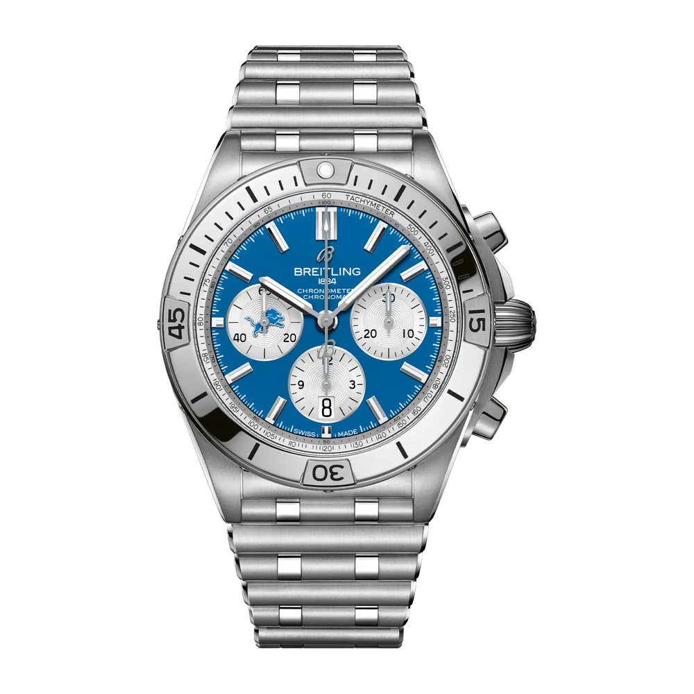 Chronomat B01 42 NFL Detroit Lions Edition
