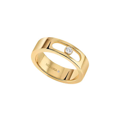 Move Joaillerie Wedding Ring Yellow Gold Diamond Ring