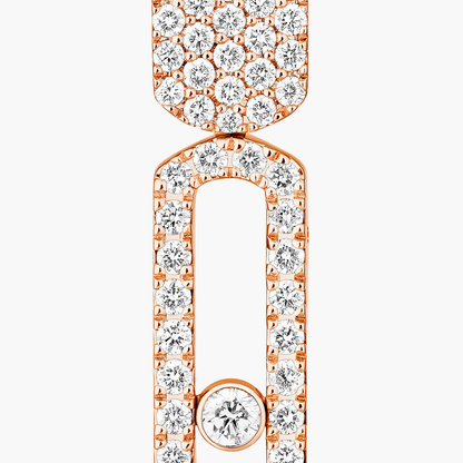 Boucles d'oreilles Imperial Move PM Boucles d'oreilles Diamant Or Rose