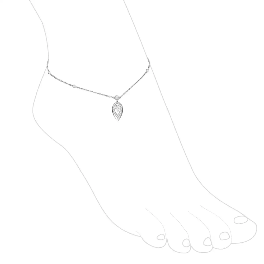 Fiery ankle bracelet