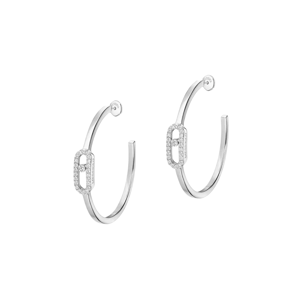 Move Uno hoop earrings small