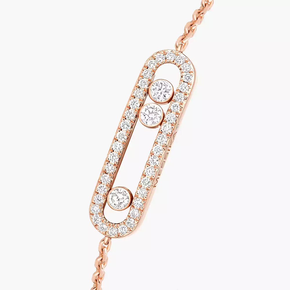Baby Move pavé bracelet