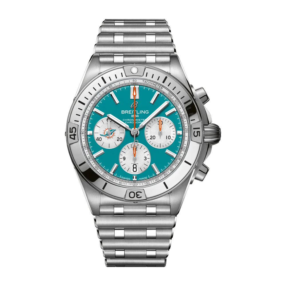 Chronomat B01 42 NFL Miami Dolphins Edition