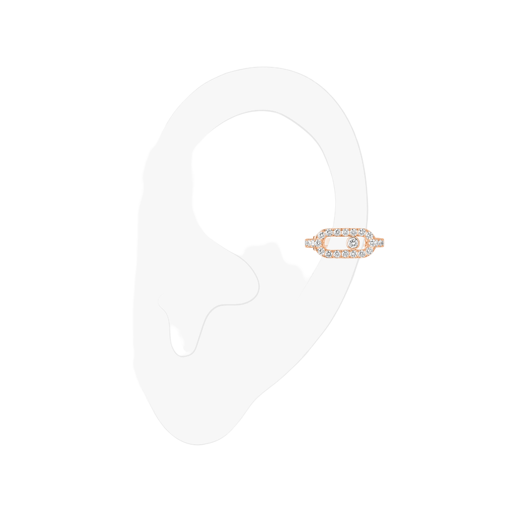Move Uno pavé clip earring