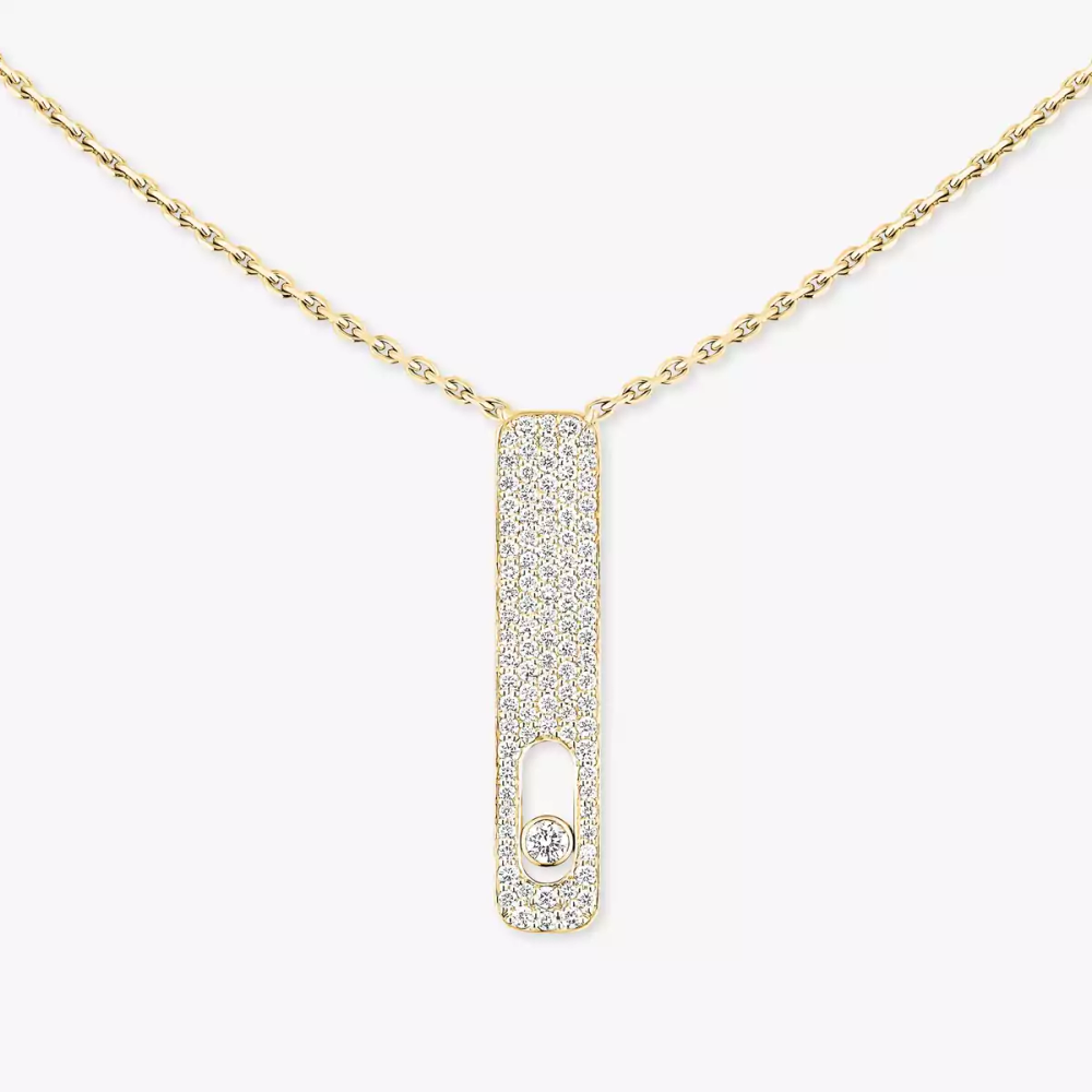 Collier pavé My First Diamond Collier Diamant Or Jaune