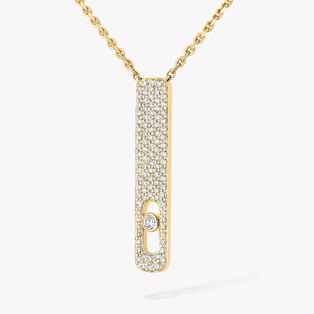 Collier pavé My First Diamond Collier Diamant Or Jaune