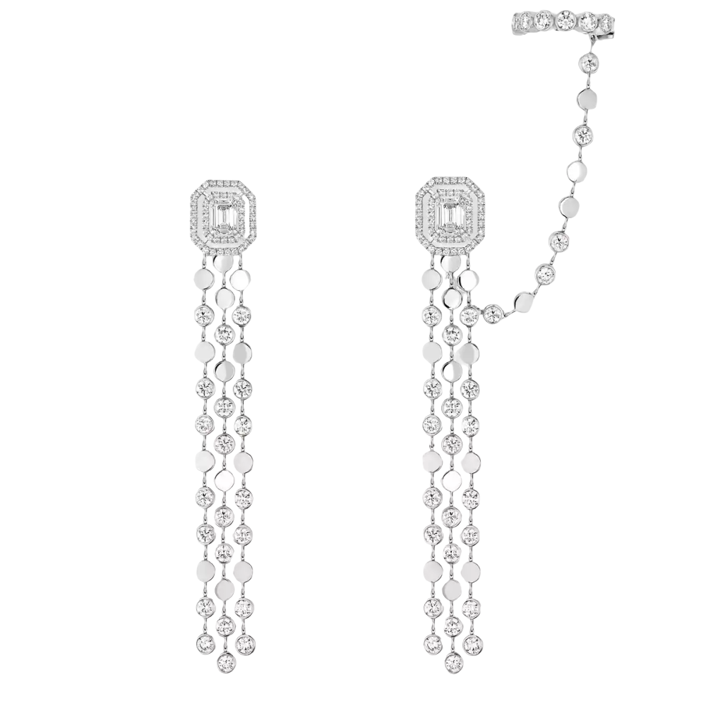 D-Vibes multi-row earrings