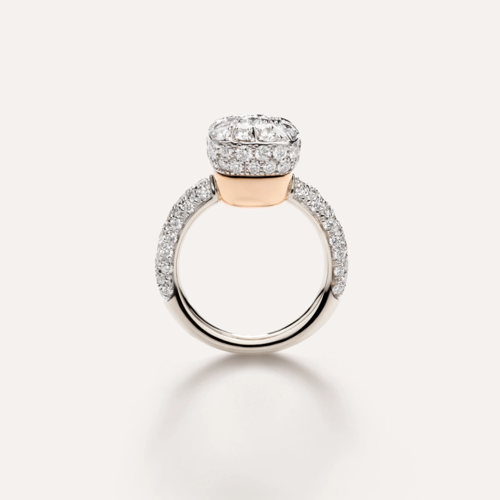 Bague Nudo Solitaire