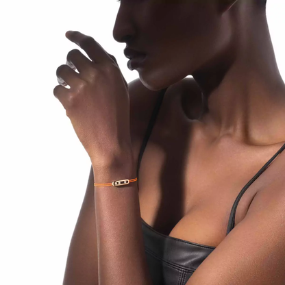Messika Care(s) Armband Schnur Orange