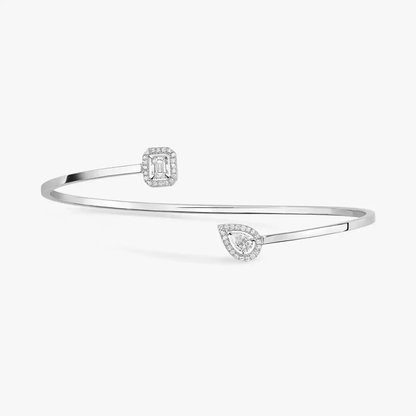 My Twin Toi & Moi Diamant-Armreif 0,15kt x2