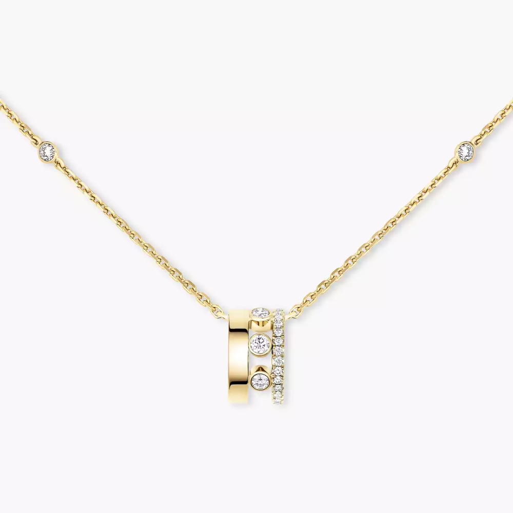 Collier pendentif sur chaîne Move Romane