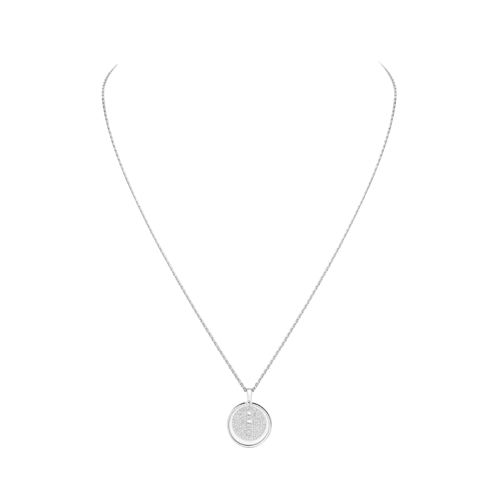 Lucky Move pavé necklace medium