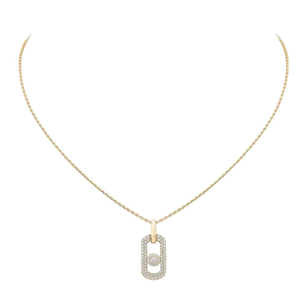 So Move pavé necklace