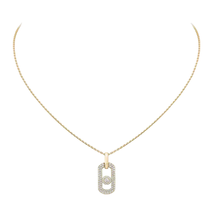 So Move pavé necklace