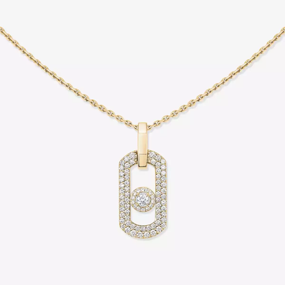 So Move pavé necklace
