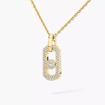 So Move pavé necklace