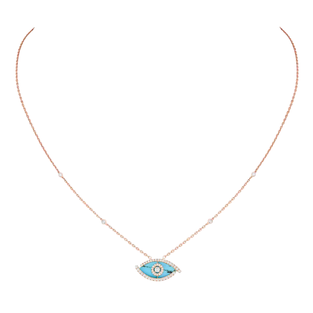 Lucky Eye turquoise necklace