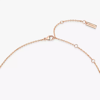 Lucky Eye Türkis Kette Diamant Roségold