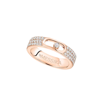 Move Joaillerie pavé wedding ring