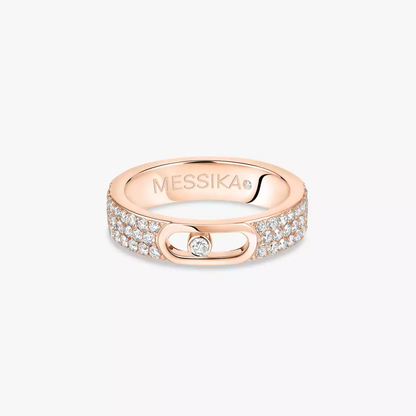 Move Joaillerie pavé wedding ring