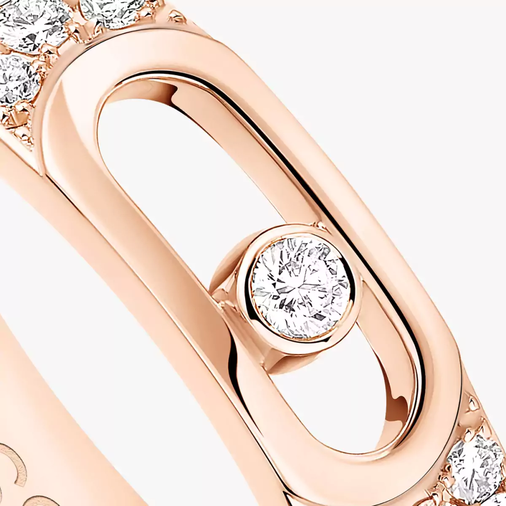 Move Joaillerie pavé wedding ring