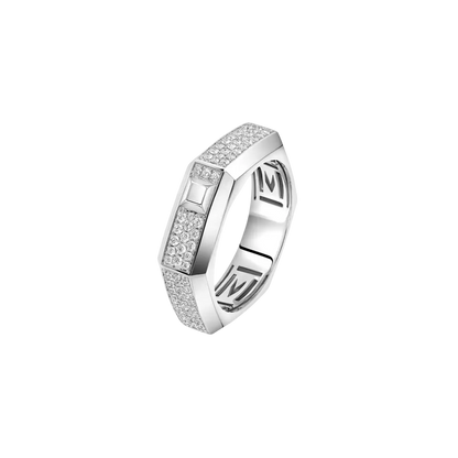 Moderniste mit Diamanten ausgefasst MM