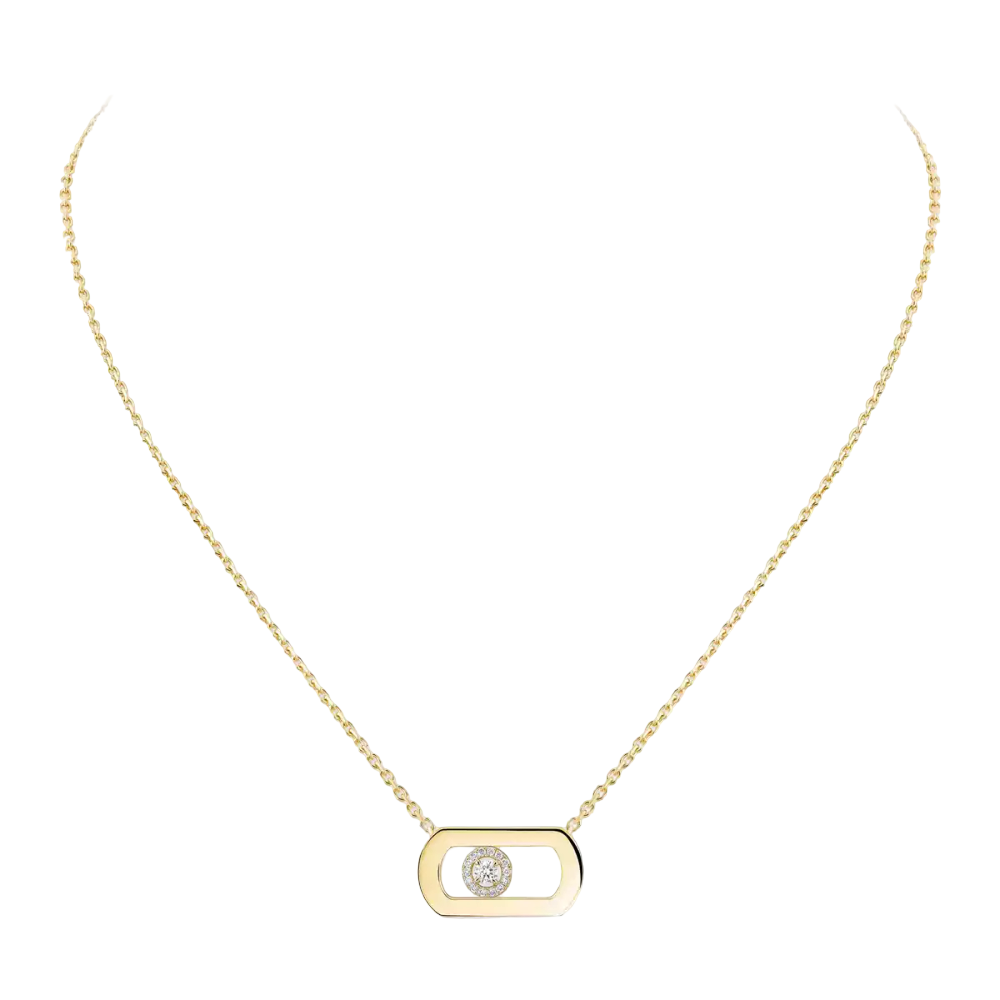 So Move Kette Diamant Gelbgold