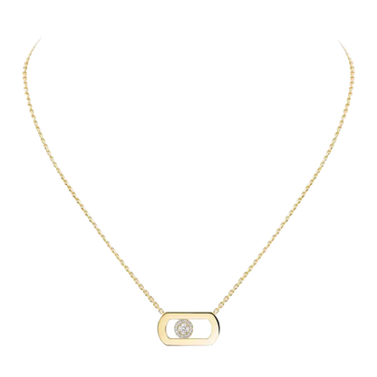 So Move Kette Diamant Gelbgold