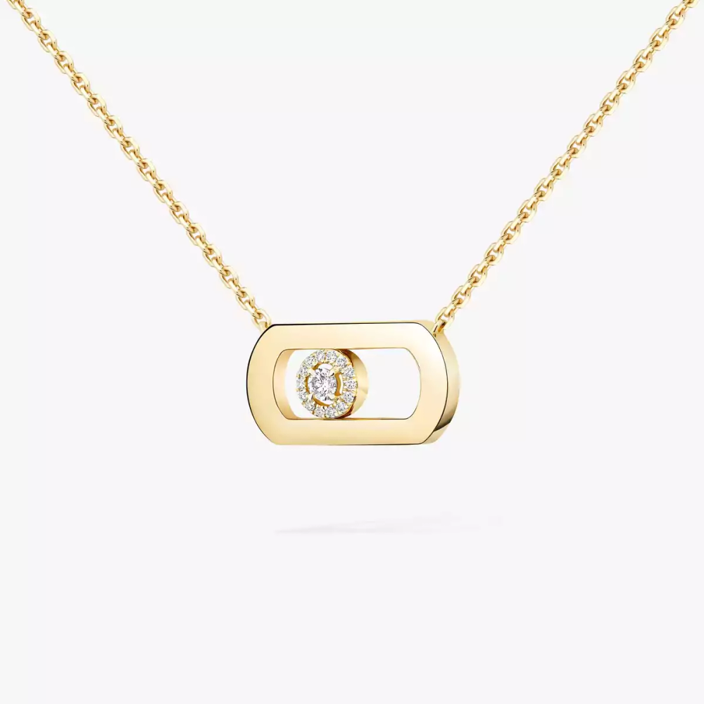 So Move Kette Diamant Gelbgold