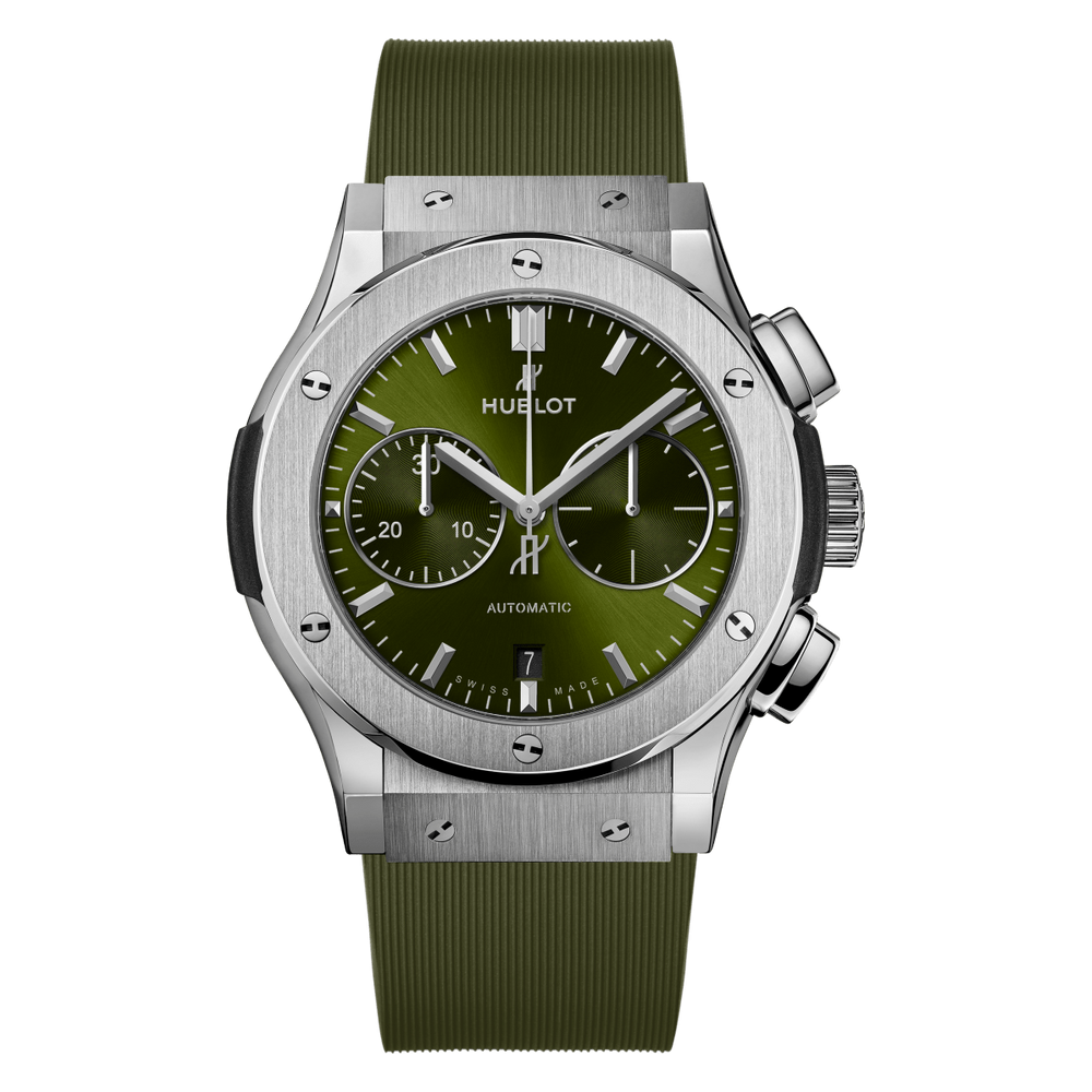 Classic Fusion Chronograph Titanium Green