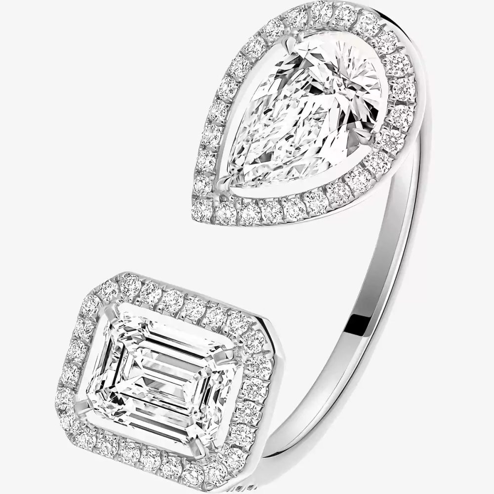 Bague toi & moi My Twin 0,60ct x2