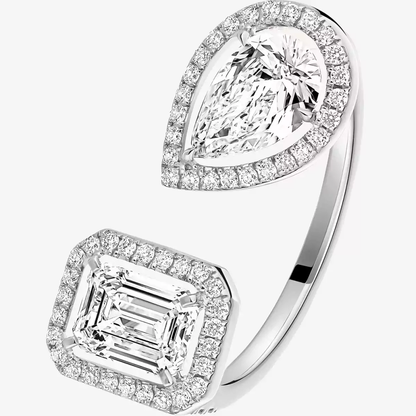 Bague toi & moi My Twin 0,60ct x2