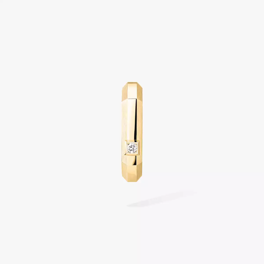 Moderniste single hoop earring small