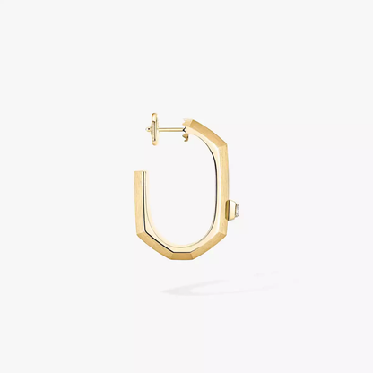 Moderniste single hoop earring small
