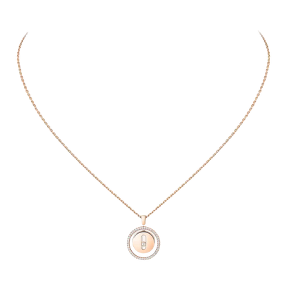 Collier Lucky Move PM Collier Diamant Or Rose