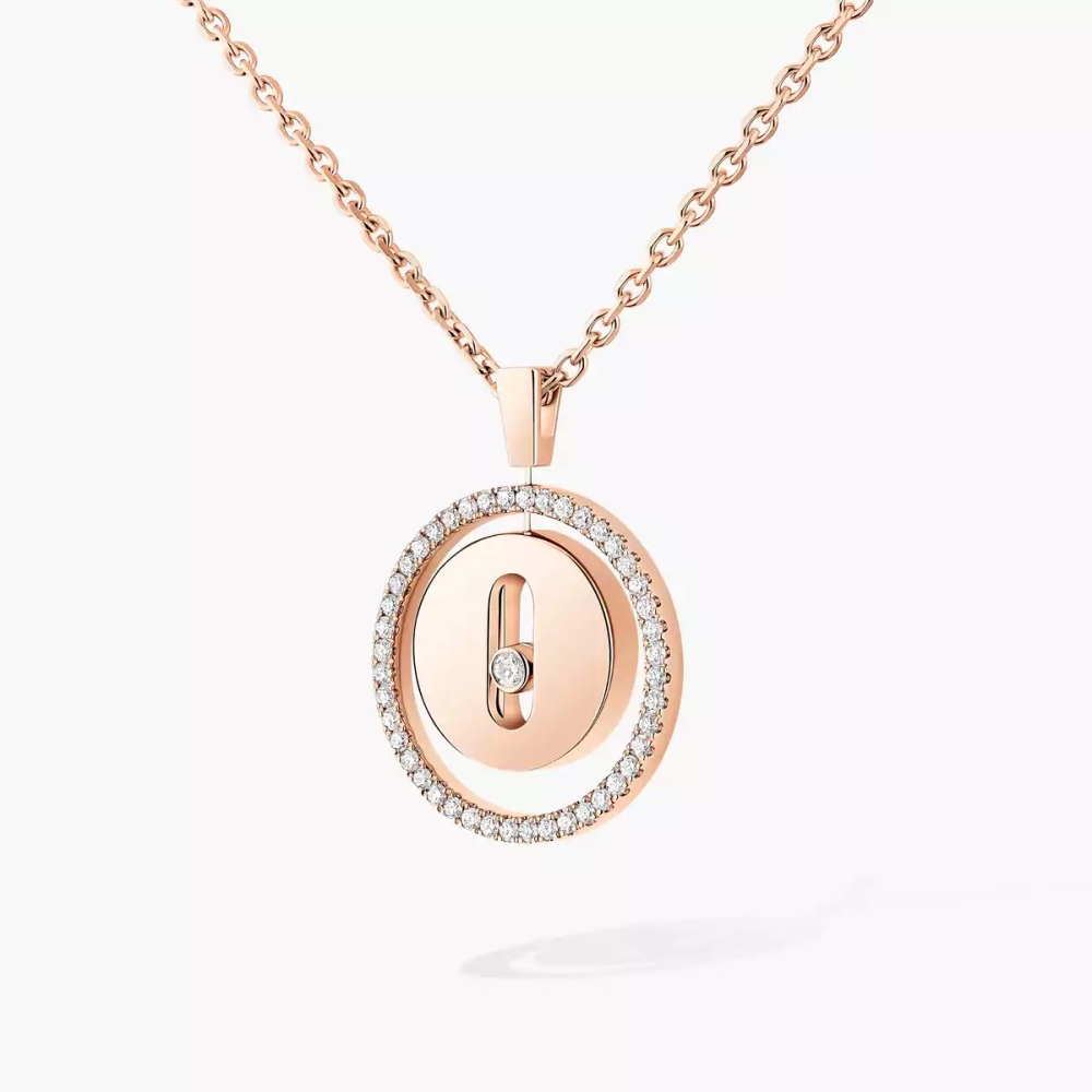 Collier Lucky Move PM Collier Diamant Or Rose